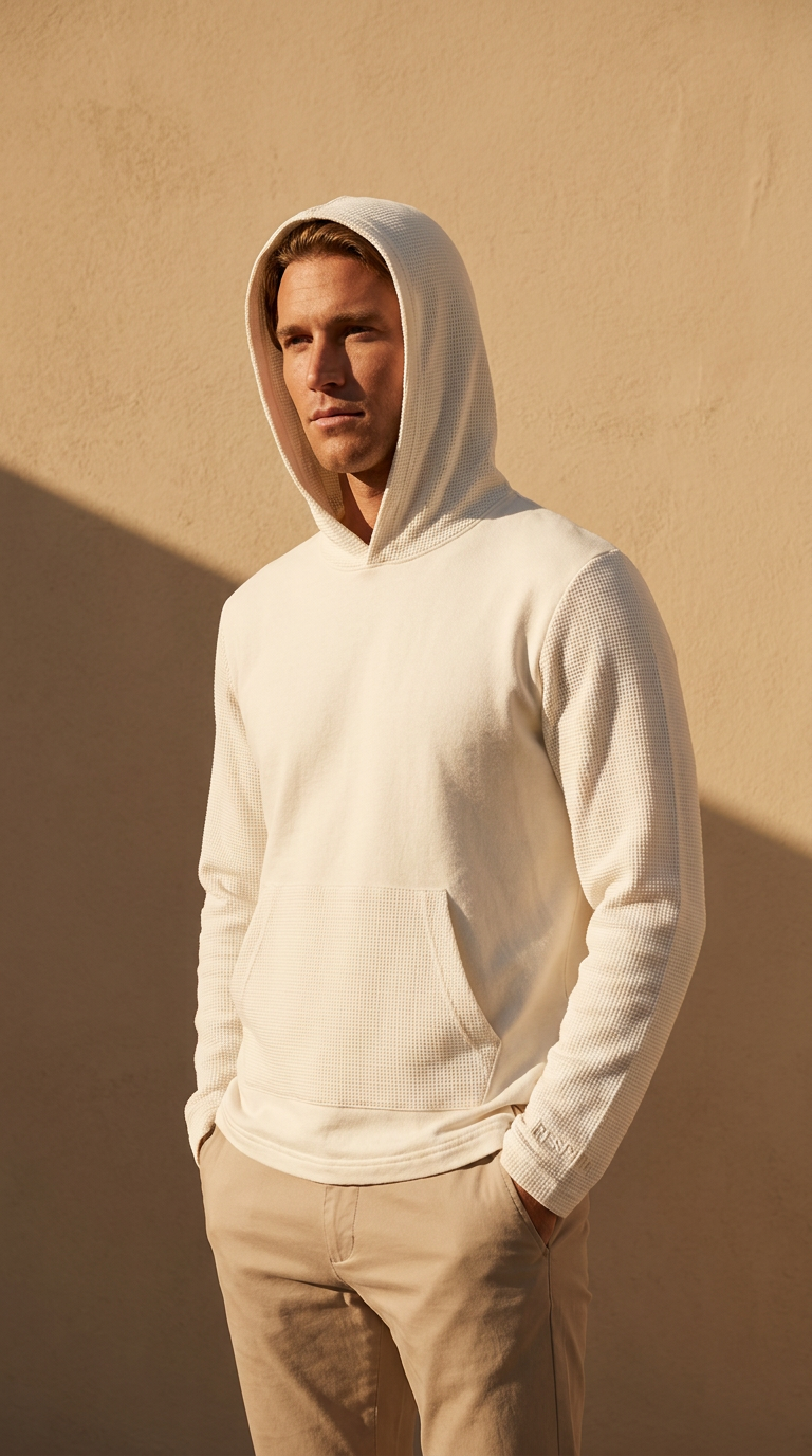 Sudadera Respira Cuadros El - 02 modelo